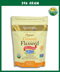 Spectrum Essentials Organic Ground Premium Flaxseed Omega-3 & Fiber - 396 gram