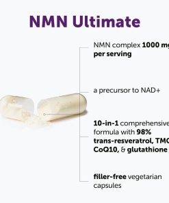 Micro Ingredients NMN Ultimate 10-in-1 (1,000 mg) - 120 vegetarian capsules