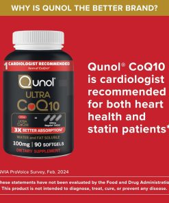 Qunol Ultra CoQ10 (100 mg) - 90 softgels