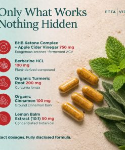 Etta Vita GLP-1 Burn - 60 veggie capsules