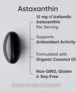 Sports Research Astaxanthin (12 mg) Triple Strength - 60 softgels