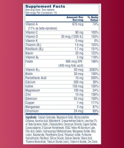 One A Day Men & Women's 65+ Multivitamin - 150 tablets