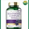 Carlyle Resveratrol Complex (1,800 mg) - 180 capsules