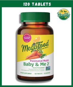 MegaFood Baby & Me 2 Postnatal Multivitamin - 120 tablets
