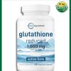 Micro Ingredients Glutathione Reduced (1,000 mg) Active Form – 120 vegetarian capsules