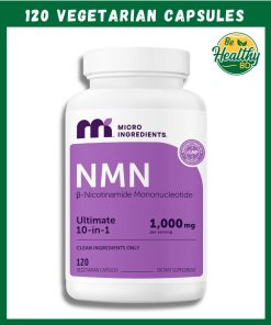 Micro Ingredients NMN Ultimate 10-in-1 (1,000 mg) - 120 vegetarian capsules