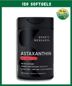 Sports Research Astaxanthin (6 mg) Mini-Gels - 120 softgels