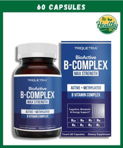 Triquetra Bio Active B-Complex Max Strength - 60 capsules