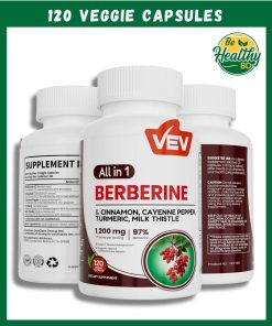 VEV Berberine All in 1 (1,200 mg) - 120 veggie capsules