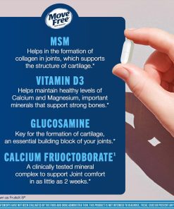 Schiff Move Free Joint Health Advanced MSM + Vitamin D3 - 120 tablets