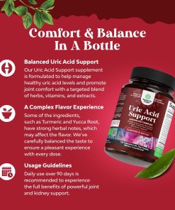 Nature's Craft Uric Acid Formula - 120 capsules