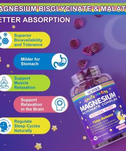 Neviss Magnesium Glycinate Complex Adults and Kids - 60 vegan gummies