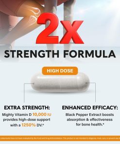 Nutra Harmony Vitamin D3 (10,000 IU) + K2 (120 mcg) - 120 softgels