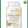 Micro Ingredients Maca Root Red, Black & Yellow (5,000 mg) - 240 vegetarian capsules