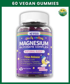 Neviss Magnesium Glycinate Complex Adults and Kids - 60 vegan gummies