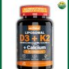 NextDia Vitamin D3 (20,000 IU) + K2 (200 mcg) + Calcium - 120 softgels