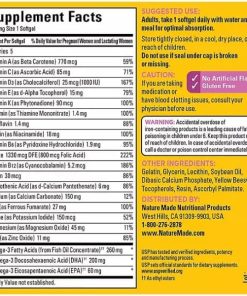 Nature Made Prenatal Folic Acid + DHA - 150 softgels