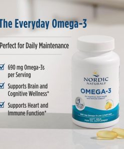 Nordic Naturals Omega-3 (690 mg) Lemon Taste - 180 softgels