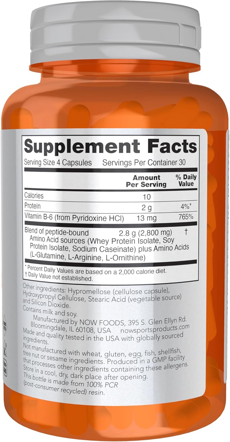 Now Sports Amino Complete Amino Acid - 120 veg capsules