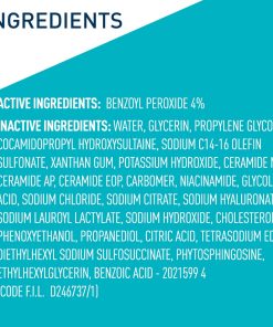 CeraVe Acne Foaming Cream Cleanser 4% BPO - 150 ml