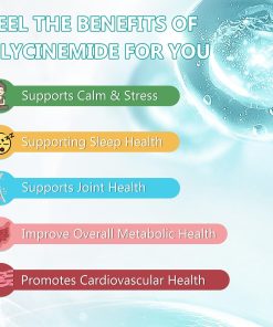 Canlist Health Magnesium Glycinate (450 mg) with Zinc, Vitamin D & B6 - 90 veg capsules