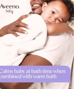 Aveeno Baby Calming Comfort Bath Natural Oat Extract + Lavender Scent - 532 ml