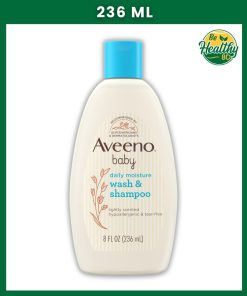 Aveeno Baby Daily Moisture Wash & Shampoo - 236 ml