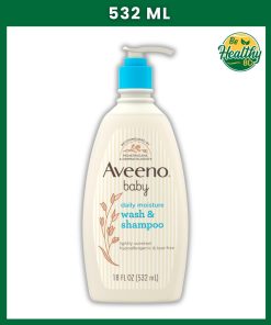Aveeno Baby Daily Moisture Wash & Shampoo - 532 ml