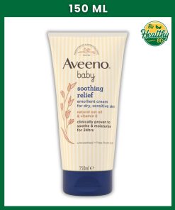 Aveeno Baby Soothing Relief Emollient Cream for Dry, Sensitive Skin - 150 ml