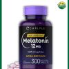 Carlyle Melatonin (12 mg) Fast Dissolve Natural Berry Flavor - 300 tablets