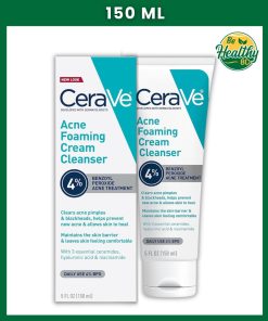 CeraVe Acne Foaming Cream Cleanser 4% BPO - 150 ml