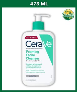 CeraVe Foaming Facial Cleanser Oil Control for Normal to Oily Skin - 473 ml