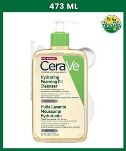 CeraVe Hydrating Foaming Oil Cleanser Fragrance Free for Normal to Very Dry Skin - 473 ml