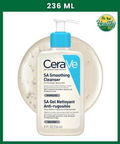 CeraVe SA Smoothing Cleanser Fragrance Free for Dry, Rough, Bumpy Skin - 236 ml