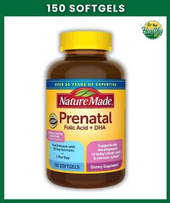 Nature Made Prenatal Folic Acid + DHA - 150 softgels