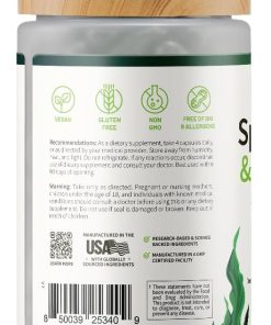 SNAP Spirulina Chlorella - 120 capsules