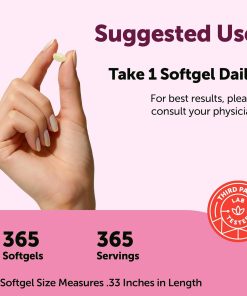 Micro Ingredients Biotin (10,000 mcg) with Hyaluronic Acid - 365 softgels