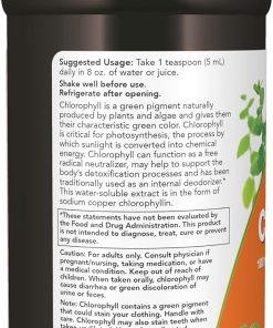 NOW Chlorophyll Liquid (100 mg) - 473 ml