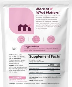 Micro Ingredients Biotin (10,000 mcg) with Hyaluronic Acid - 365 softgels