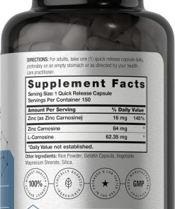 Horbaach Zinc Carnosine (84 mg) - 150 capsules
