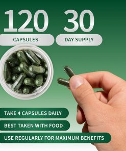 SNAP Spirulina Chlorella - 120 capsules