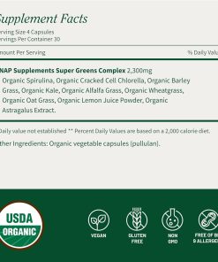 SNAP Spirulina Chlorella - 120 capsules