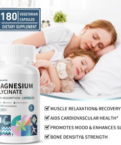 Allcoovita Magnesium Glycinate (400 mg) - 180 capsules