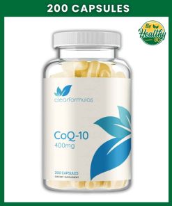 Clear Formulas CoQ-10 (400 mg) - 200 capsules
