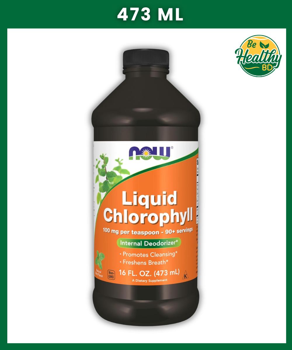 NOW Chlorophyll Liquid (100 mg) - 473 ml