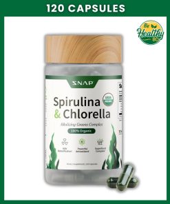 SNAP Spirulina Chlorella - 120 capsules