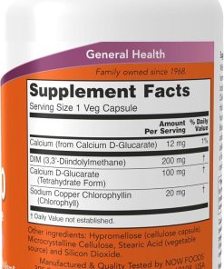 Now DIM 200 Diindolylmethane - 90 veg capsules