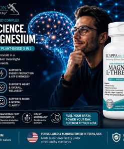 Kappa Nutrition Magnesium L-Threonate Plant-Based (420 mg) - 60 capsules
