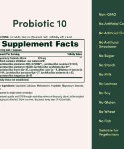 Nature's Bounty Probiotics 10 (20 Billion CFU) - 30 capsules
