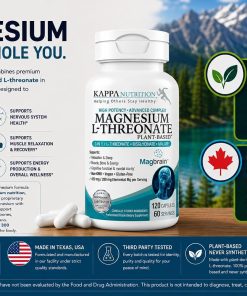 Kappa Nutrition Magnesium L-Threonate Plant-Based (420 mg) - 60 capsules